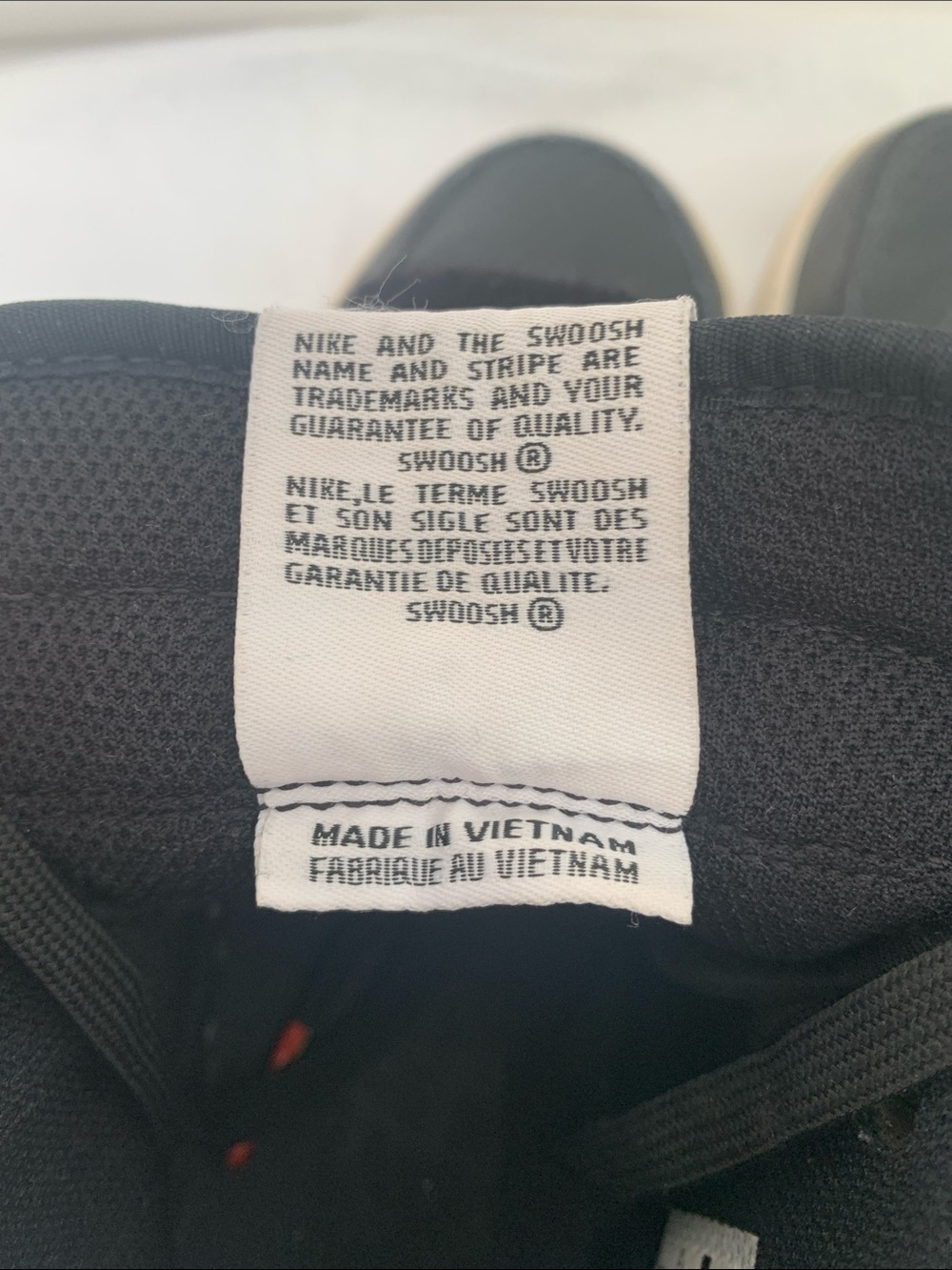 Nike Air Force 1 Mid Youth Sneakers - Black and White - Picture 4 of 7